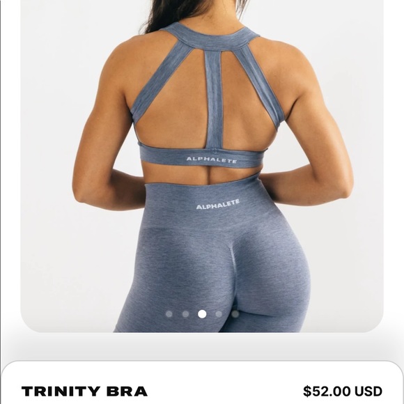 EUC Alphalete Trinity Bra - Picture 2 of 5